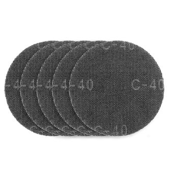 Siatka ścierna do gipsu na rzep 180 mm, K40, 5szt do szlifierki 59G263