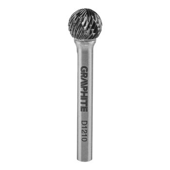 Frez do metalu HM, typ D (kulisty), 12 x 10 mm, trzpień 6 x 45 mm