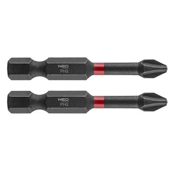 Bity udarowe PH2 x 50 mm, 2 szt.