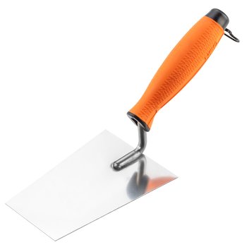 Kielnia sztukatorska trapezowa, 140 mm, uchwyt dwumateriałowy