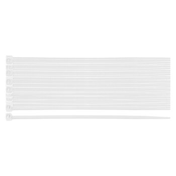 Opaski zaciskowe EXTREME 2.5 × 80 mm, białe, 100 szt.