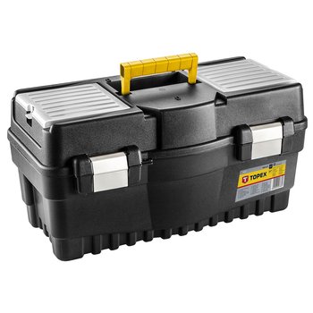 Skrzynka narzędziowa 22", aluminiowe zatrzaski