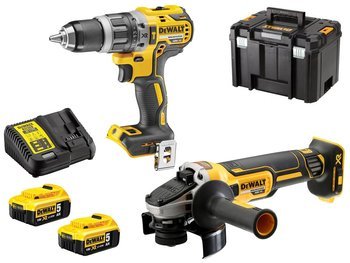 ZEST. ELEKTRONARZĘDZI AKUM. DCD796+DCG405 2*5.0AH