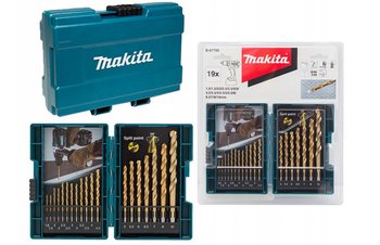 ZESTAW WIETRTEŁ DO METALU POWŁOKA TYTAN 19 EL.