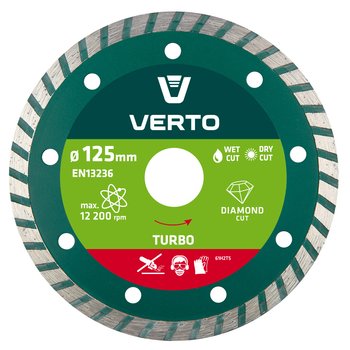 Tarcza diamentowa 125 x 22.2 mm, turbo