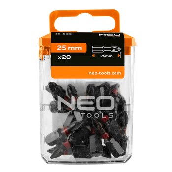 Bity udarowe PH1 x 25 mm, 20 szt.