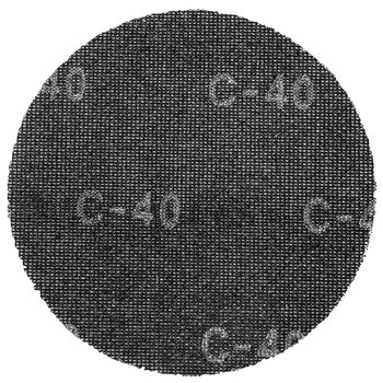 Siatka ścierna na rzep, 225 mm, K40, do szlifierki 59G260, 10 szt.