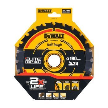 DeWalt DT10304 Tarcza Pilarska 190mm 24z do Drewna EXTREME