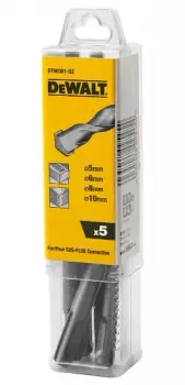 DeWalt DT60301 Zestaw 5 Wierteł do Betonu SDS-Plus