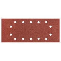 Papier ścierny 115 x 280 mm, K100, 5 szt., z otworami