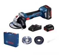 SZLIFIERKA KĄTOWA AKUMULATOROWA GWS 180-LI 2*4.0*AH BOX