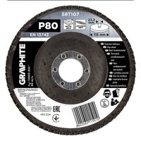 Ściernica listkowa cyrkonowa 115 x 22.2 mm, P80