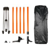 Tyczka do laserów ze statywem 3.7 m