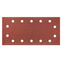 Papier ścierny na rzep 115 x 230 mm, K100, 5 szt., z otworami
