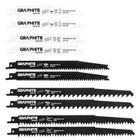 Brzeszczoty do piły szablastej, HCS/BIM, zestaw 10 szt.