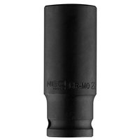 Nasadka udarowa 1/2" długa, 22 x 78mm , Cr-Mo