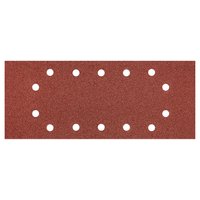 Papier ścierny 115 x 280 mm, K80, 5 szt., z otworami