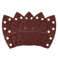 Papiery ścierne na rzep, żelazko 102 x 152 mm, P40, 5 szt., z 11 otworami