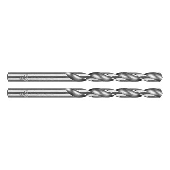 Wiertła do metalu HSS, DIN 338,  6 mm, 2 szt.