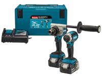 ZESTAW COMBO LI-LON 18V DDF486+DTD153 2*5.0AH MAKPAC