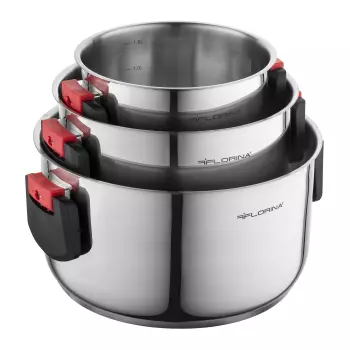 Komplet garnków nierdzewnych  Space 6 elementów