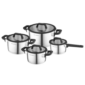 Komplet garnków nierdzewnych Florina Chef 1,8 l i 2,5 l i 3,5 l i 6 l