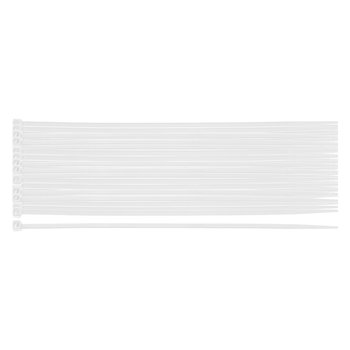 Opaski zaciskowe EXTREME 2.5 × 100 mm, białe, 100 szt.