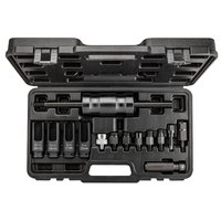 Ściągacze do wtrysków z młotkiem bezwładnościowym - zestaw 14 szt.