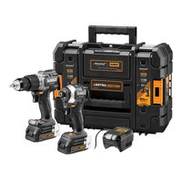 ZESTAW WKRĘTARKA DCD805+ZAKRĘTARKA DCF850 18V 2*1.7AH TSTAK