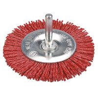 Szczotka ścierna tarczowa z trzpieniem 75 mm