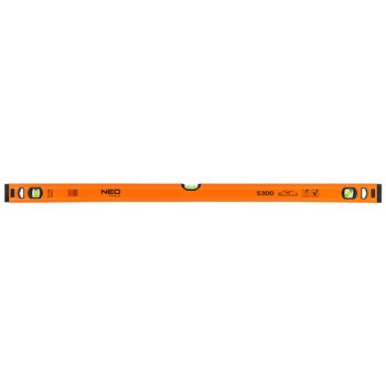 Poziomnica aluminiowa S 300, 3 libelle, 100 cm