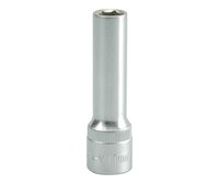 NASADKA DŁUGA 6-KĄTNA CHROMOWANA 1/2'' 11MM