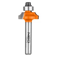 Frez kształtowy z łożyskiem, zaokrąglający, TCT, 19 x 6.5 mm, trzpień 6 mm