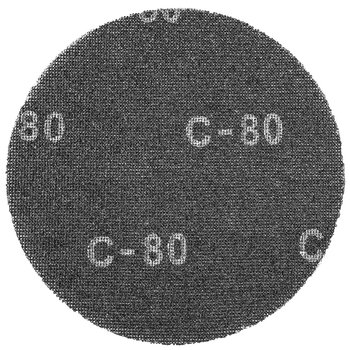 Siatka ścierna na rzep, 225 mm, K80, do szlifierki 59G260,10 szt.