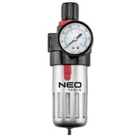 Filtr odwadniacz 1/2",z reduktorem ciśnienia, metalowa obudowa