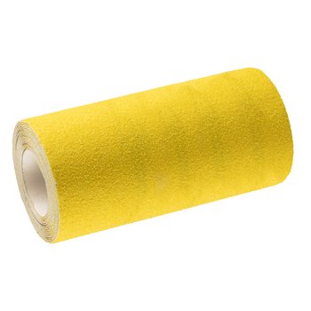 Papier ścierny żółty w rolce 2,5 m x 115 mm, P40