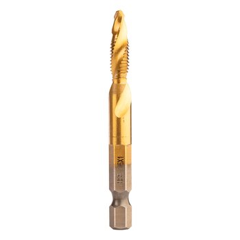 Wiertło gwintujące HSS TiN, M6x1 mm, Hex