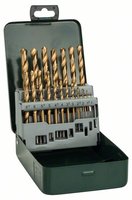 ZESTAW WIERTEŁ DO METALU HSS-TIN 19 SZT. 1-10MM