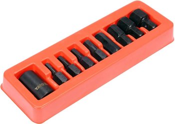 ZESTAW UDAROWYCH KLUCZY TRZPIENIOWYCH HEX  1/2''