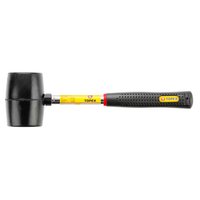 Młotek gumowy 450 g, trzonek metalowy