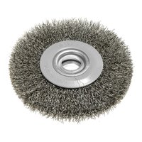 Szczotka druciana tarczowa 125 x 20 mm, drut karbowany, stalowy