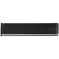 Opaski zaciskowe EXTREME 9.0 × 650 mm, czarne, 50 szt.