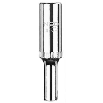 Nasadka sześciokątna długa 1/4", 4 mm, superlock
