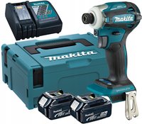 WKRĘTARKA UDAROWA AKUMULATOROWA 1/4'' LXT 18V 2*5.0AH MAKPAC