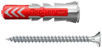 Fischer Kołek Uniwersalny DuoPower 5x25 S z Wkrętem (50 szt.) 535458