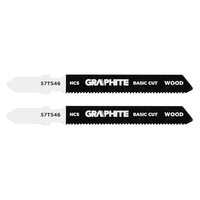 Brzeszczot do wyrzynarki, 21 TPI, HCS, uchwyt typu T, 2 szt.