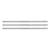 Wiertła do metalu HSS, DIN 338,  1 mm, 3 szt.