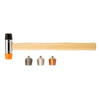 Młotek z wymiennymi końcówkami 150g/22m