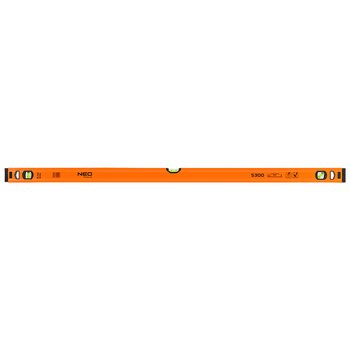 Poziomnica aluminiowa S 300, 3 libelle, 120 cm