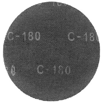 Siatka ścierna na rzep, 225 mm, K180, do szlifierki 59G260, 59G264, 59G265,10 szt.